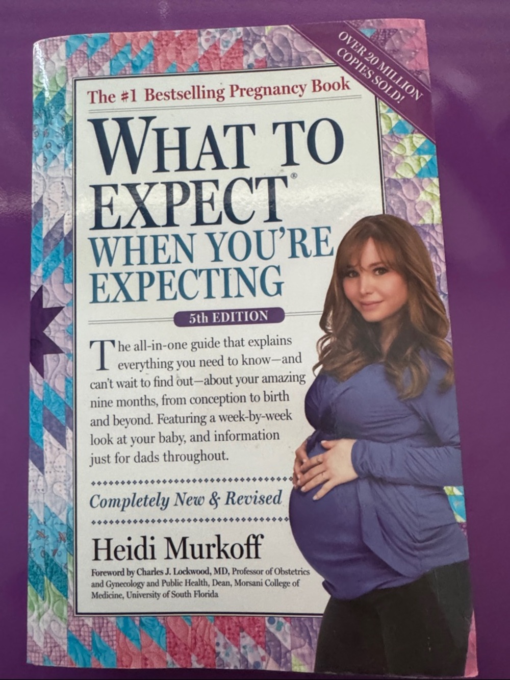 What to Expect When You're Expecting (5th Edition) - Purple Cover